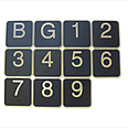 Braille Floor ID Plates Detail Page
